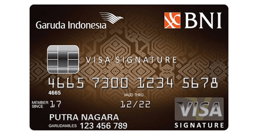 BNI Visa Garuda Indonesia Signature