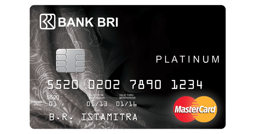 BRI Mastercard Platinum