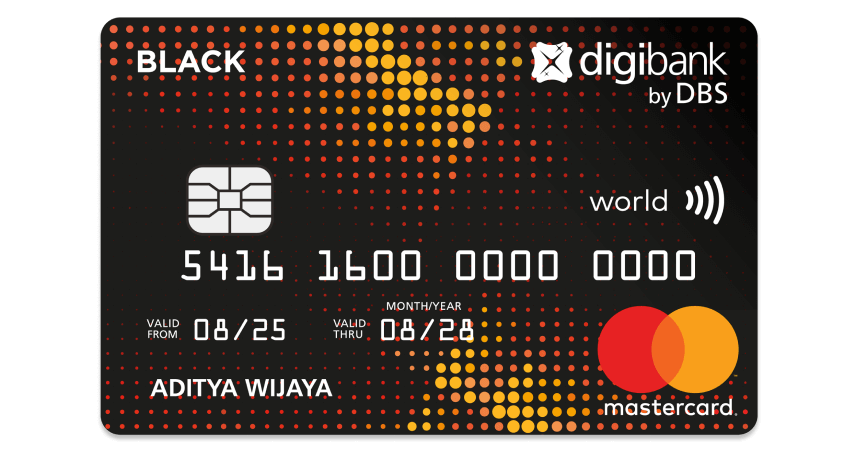 World Digibank Black Mastercard