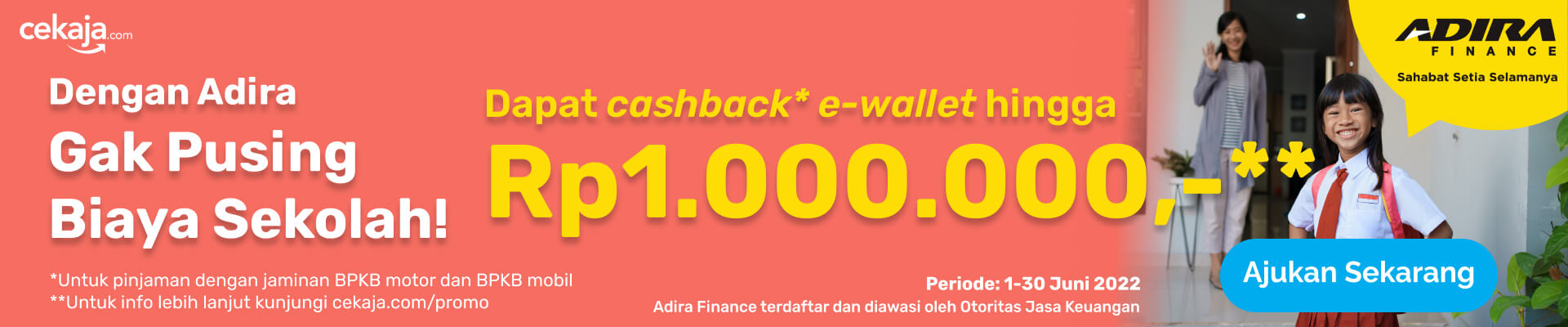 Promo Cashback May Adira