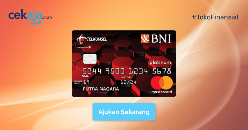 BNI Telkomsel Mastercard Platinum Main Image
