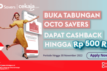 Cara Buka Tabungan Digital OCTO Savers, Dapat Cashback hingga Rp500 Ribu!