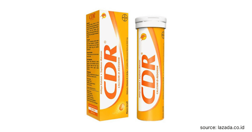 CDR Calcium D-Redoxon - Daftar Merk Vitamin D Terbaik