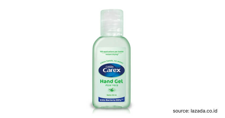 Carex - 10 Merek Hand Sanitizer Terbaik