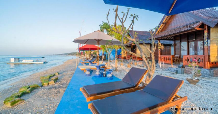 Merta Beach Bungalow by Bukit Vista - Rekomendasi Hotel Terbaik di Nusa Penida dengan View Pantai