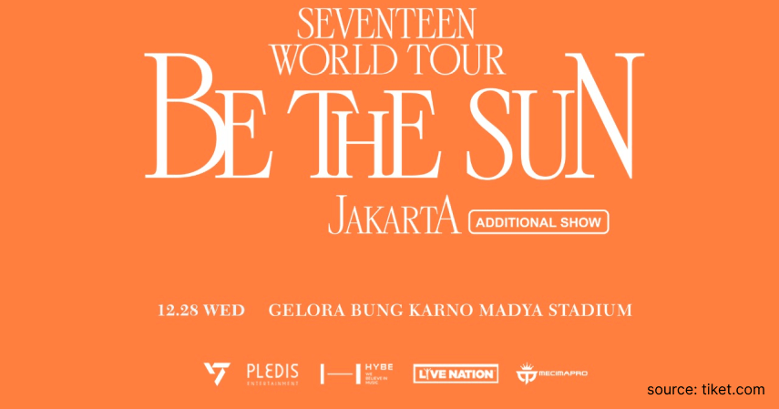 Seventeen World Tour “Be The Sun” - Daftar Konser Akhir Tahun 2022