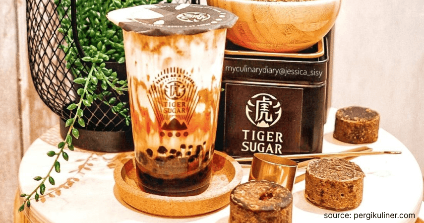 Tiger Sugar - Rekomendasi Minuman Boba