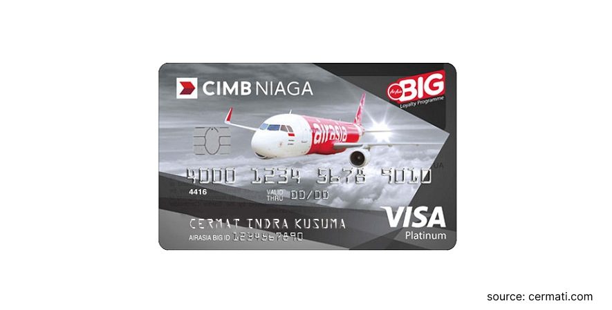 1. CIMB Niaga Air Asia BIG Card - Jenis-Jenis Kartu Kredit CIMB Niaga
