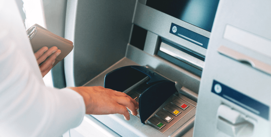 1. Melalui ATM - Cara Cek Nomor Rekening Mandiri