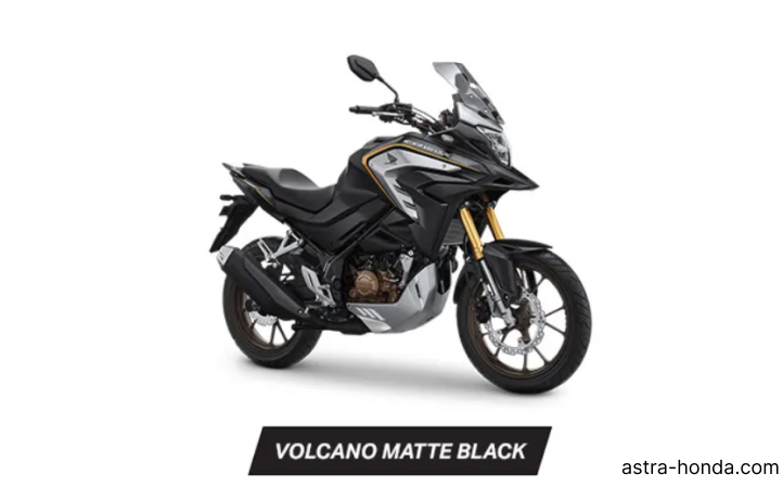 1. Volcano Matte Black - Honda Resmi Rilis Motor Sport New CB150X