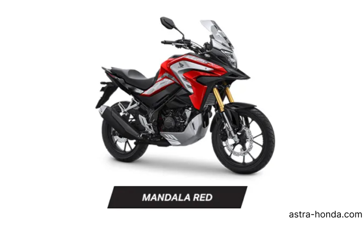 2. Mandala Red - Honda Resmi Rilis Motor Sport New CB150X