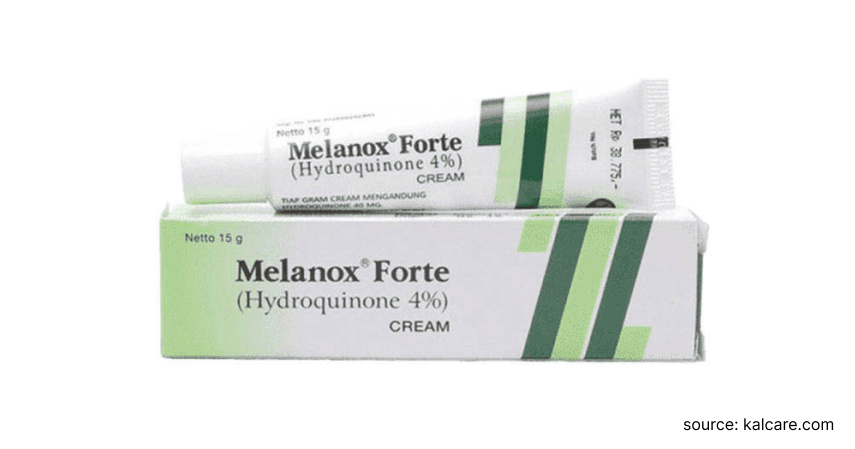 2. Melanox Forte Cream - 10 Cara Menghilangkan Flek Hitam