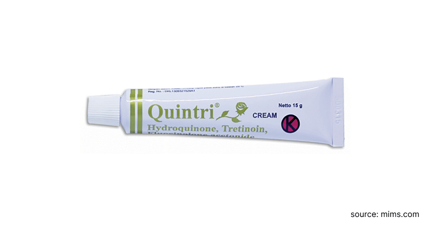 3. Quintri Cream - 10 Cara Menghilangkan Flek Hitam