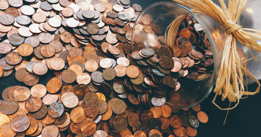 4. Mengumpulkan Uang Receh - 10 Cara Menabung Uang Jajan untuk Pelajar Agar Semakin Semangat