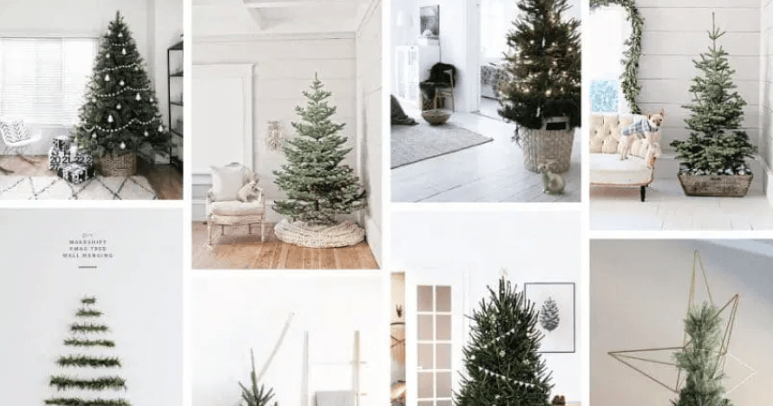 Dekorasi Pohon Natal yang Simpel